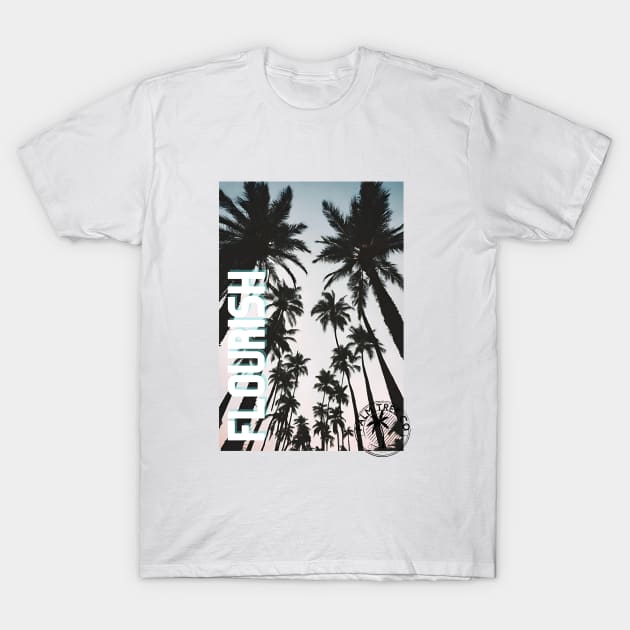 Palm Tree Blvd | Flourish T-Shirt by Fruitful Ink